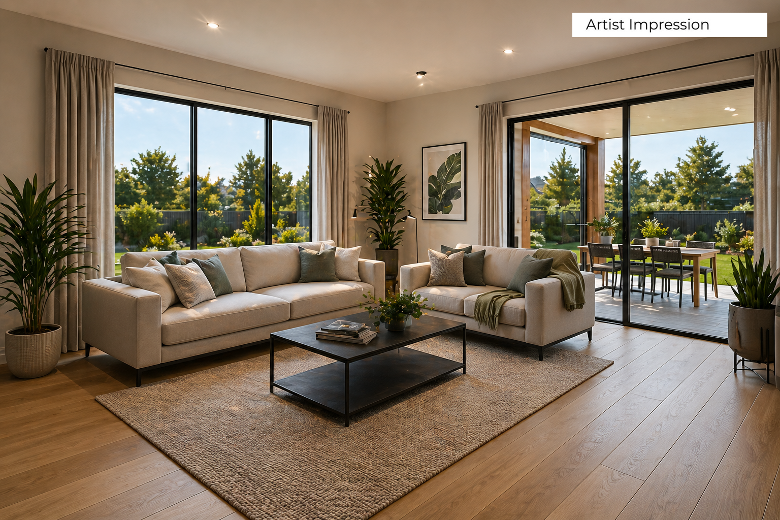Modern Living in a Peaceful Setting 5