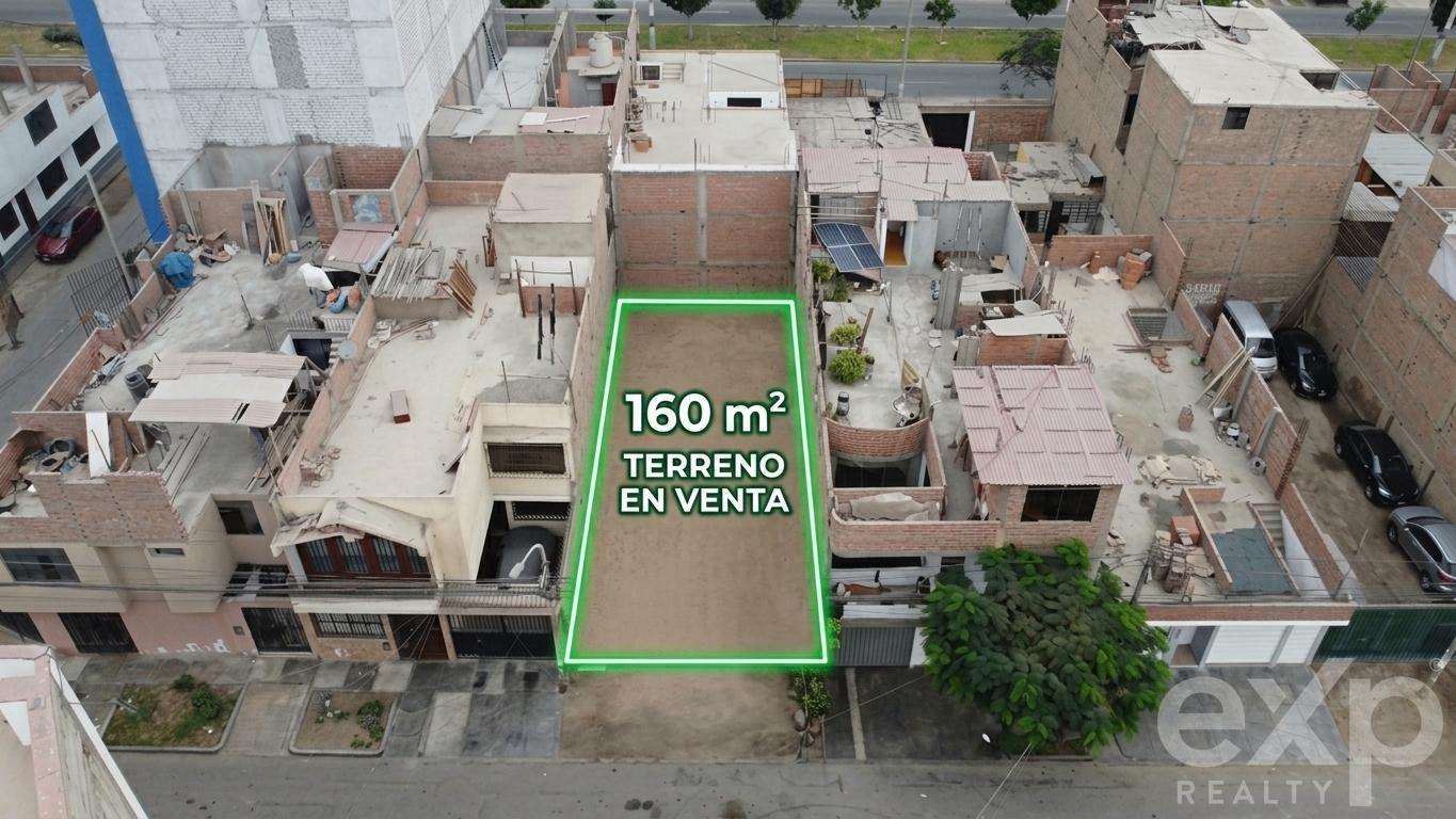 Terreno en venta en Lima | Lima | San Martín de Porres, coopip - smp, 160 m²