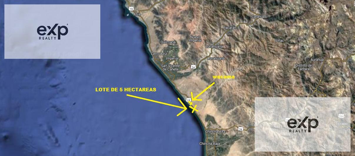 Terreno en venta en Peru | Lima | San Vicente de Cañete, cañete, 50000 m²