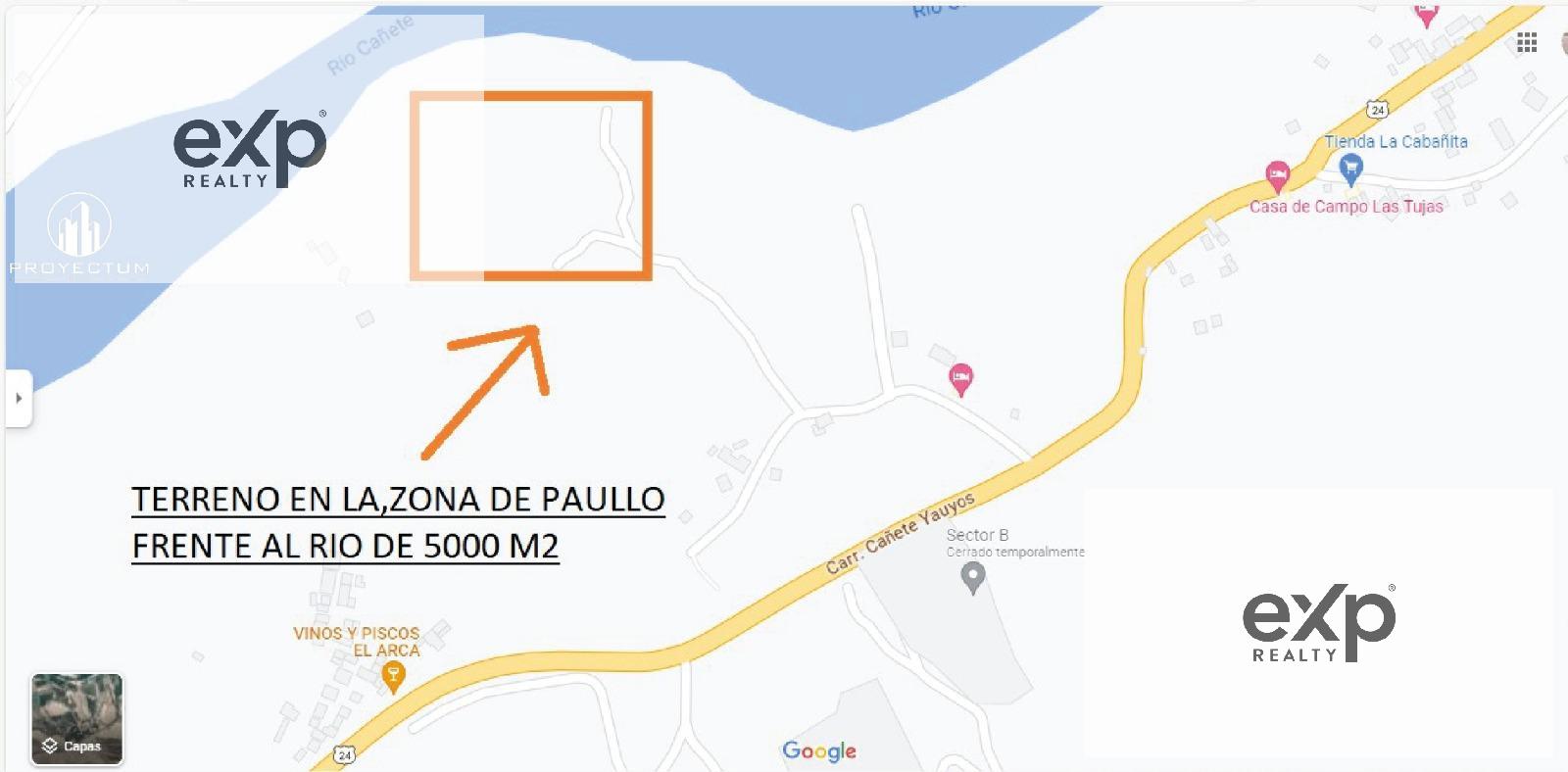 Terreno en venta en Peru | Lima | San Vicente de Cañete, Lunahuana, 5000 m²