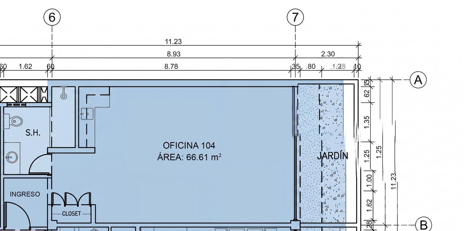 Oficina en alquiler en Lima | San Isidro | SAN ISIDRO, Av. Jorge Basadre  al 300, 67 m²