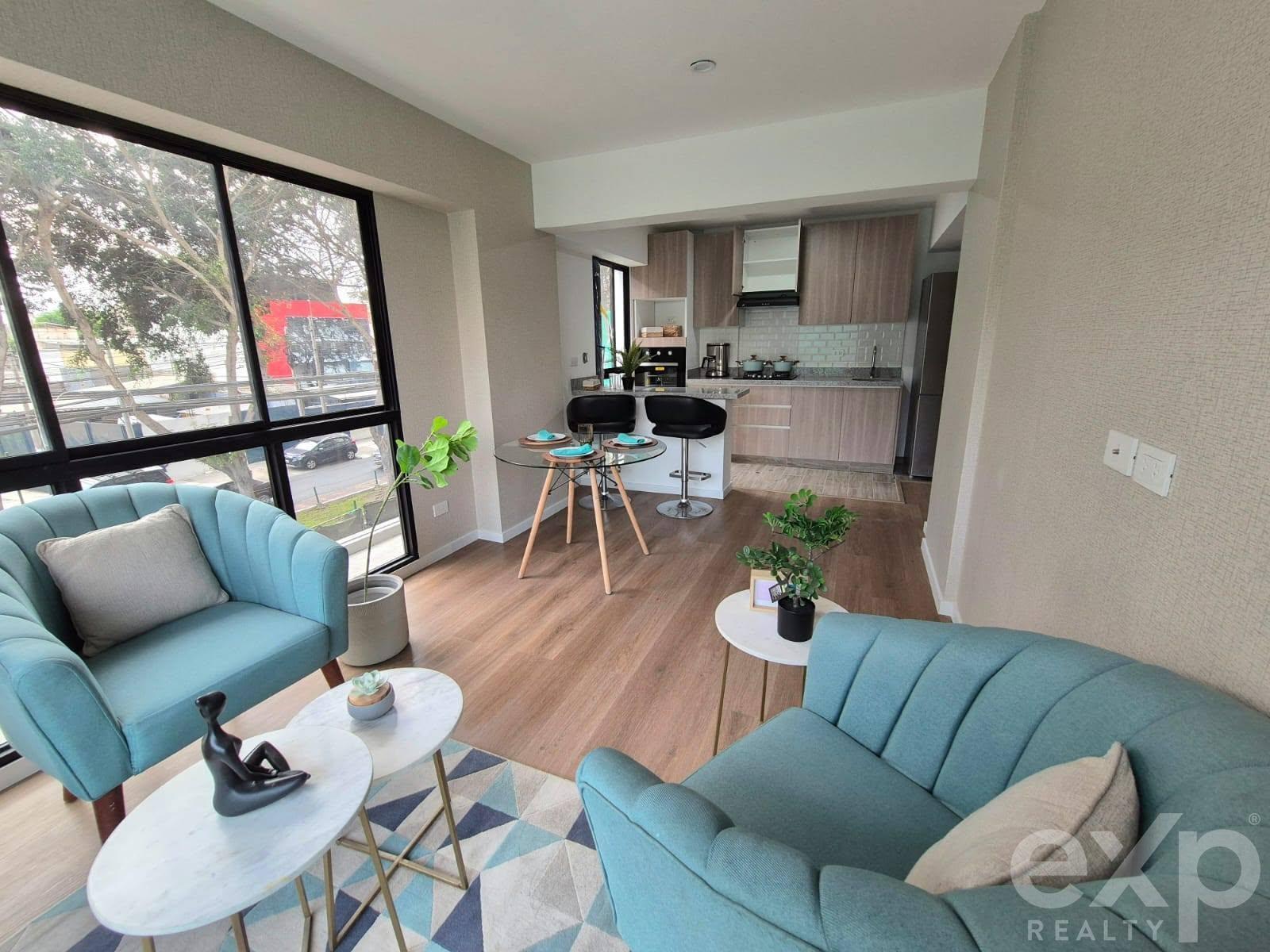 Estupendo departamento con diseño moderno y acogedor vendo en una de las mejores zonas de Surquillo