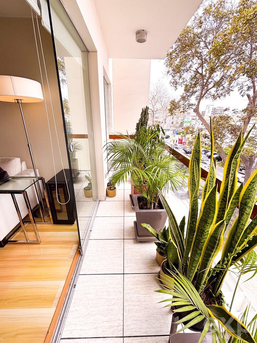 Departamento en alquiler en Lima | Miraflores | SAN ANTONIO, Av. 28 de Julio 1XXX c/ESCRITORIO+CUARTO DE HUESPED, 120 m²