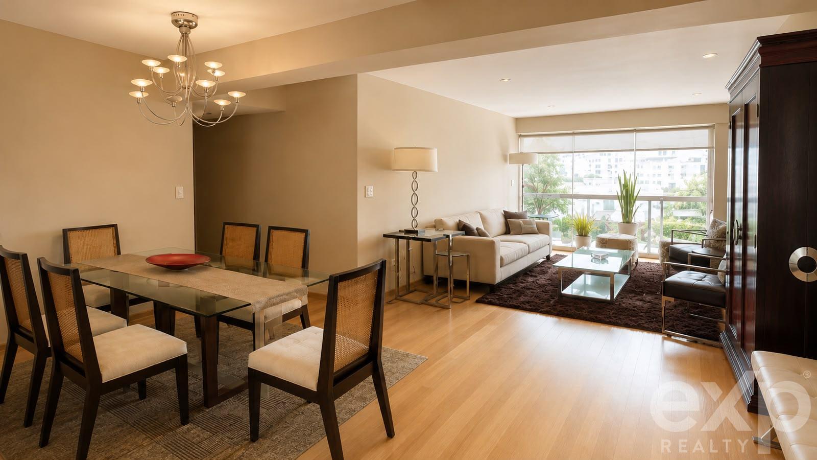 Departamento en alquiler en Lima | Miraflores | SAN ANTONIO, Av. 28 de Julio 1XXX c/ESCRITORIO+CUARTO DE HUESPED, 120 m²