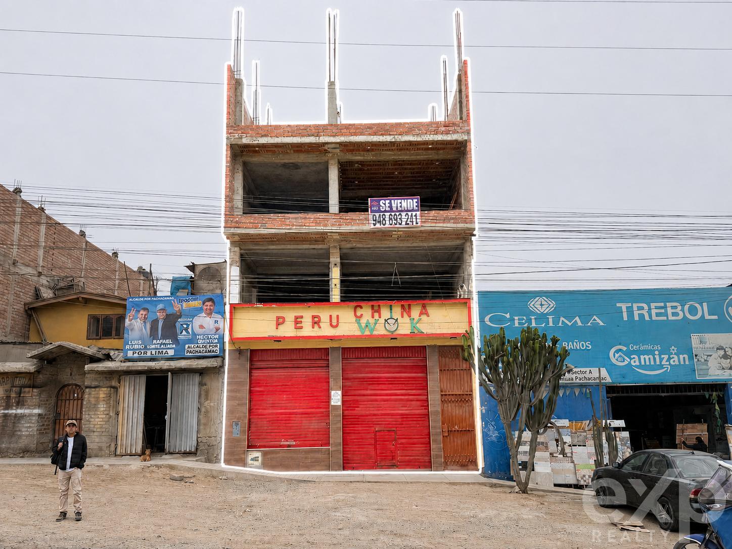 Edificio Comercial en venta en Lima | Pachacamac | MANCHAY, Av Victor Malasquez  Los Eucaliptos de Manchay - Pachacamac, 159 m²