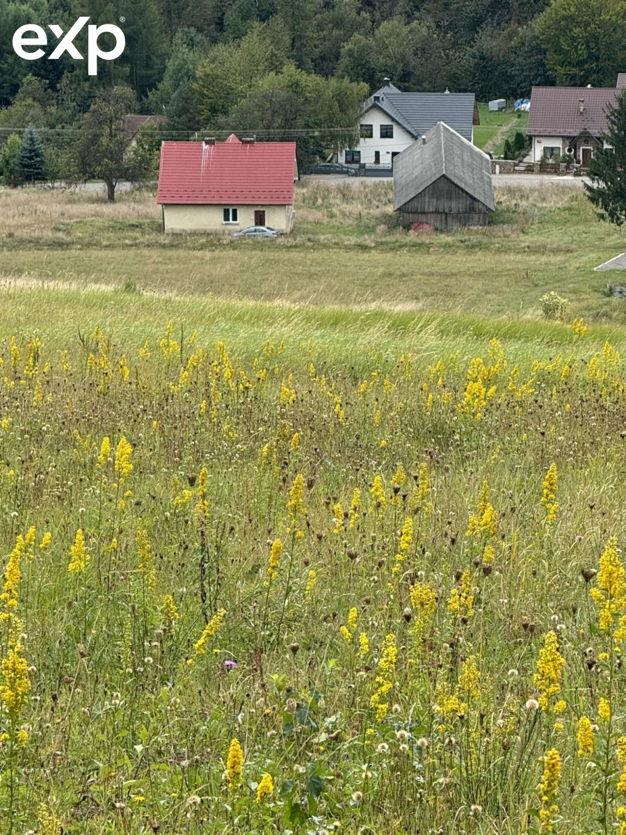 Urokliwa działka w Wujskim koło Sanoka