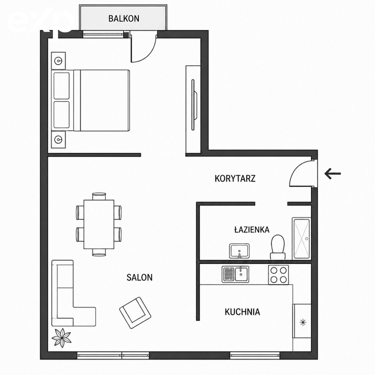 Mieszkanie na sprzedaż w Świętochłowice, ul., Sportowa, Świętochłowice, Świętochłowice, ŚLĄSKIE, Polska, 46 m²