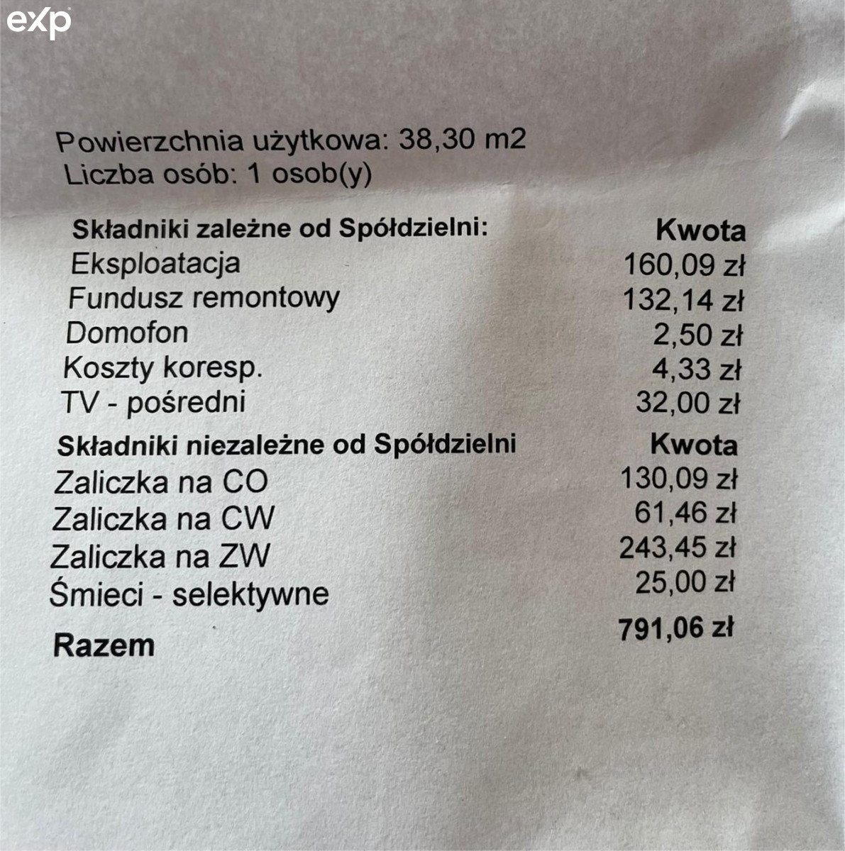 38 m² | 2 pokoje | Winogrady (Os. Przyjaźni) | 3 p