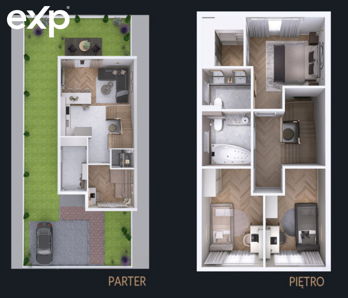 Bliźniak 97 m2/działka 180 m2/ Smart Home