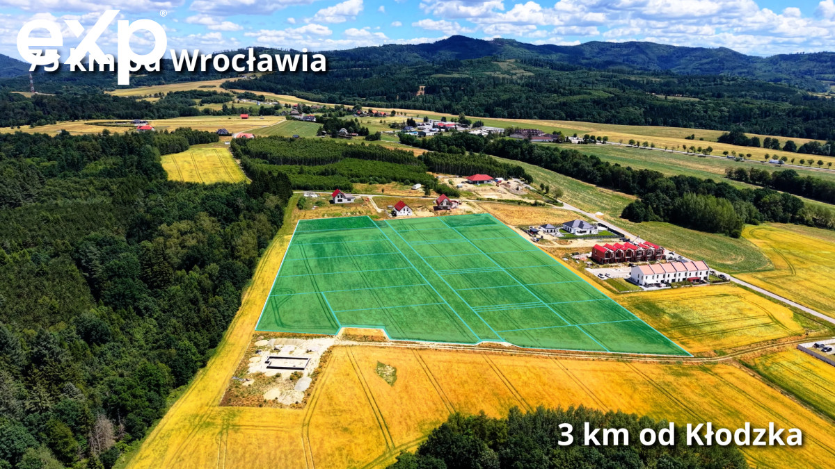 Działki budowlane z widokiem na góry