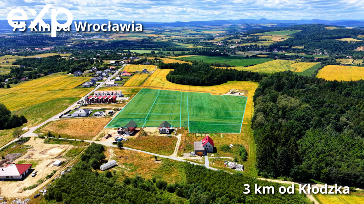 Działki budowlane z widokiem na góry
