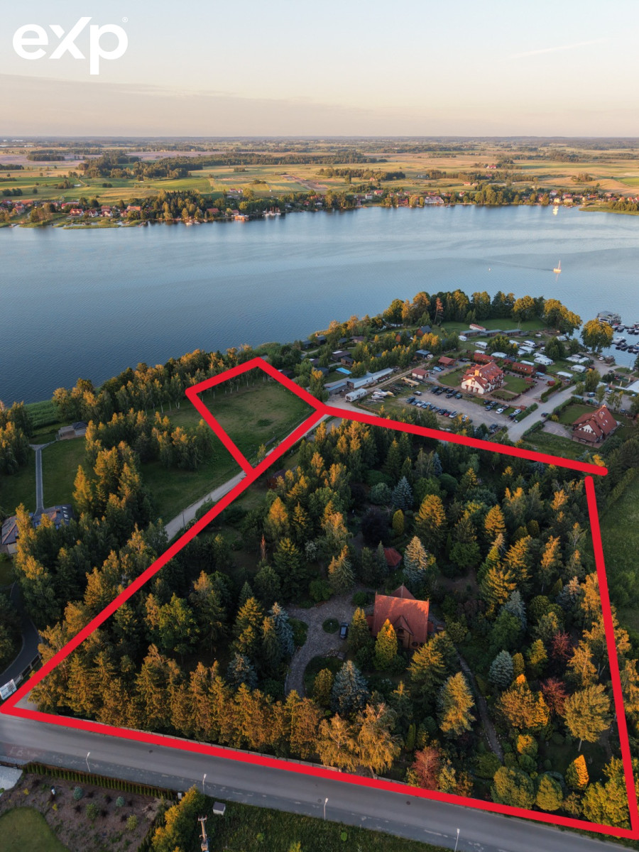 Mikołajki | 18 691 m² | własna inia brzegowa