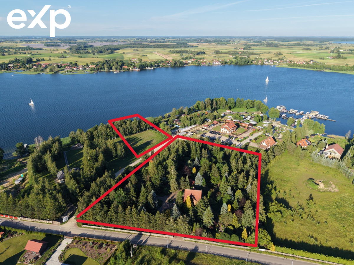 Mikołajki | 18 691 m² | własna inia brzegowa