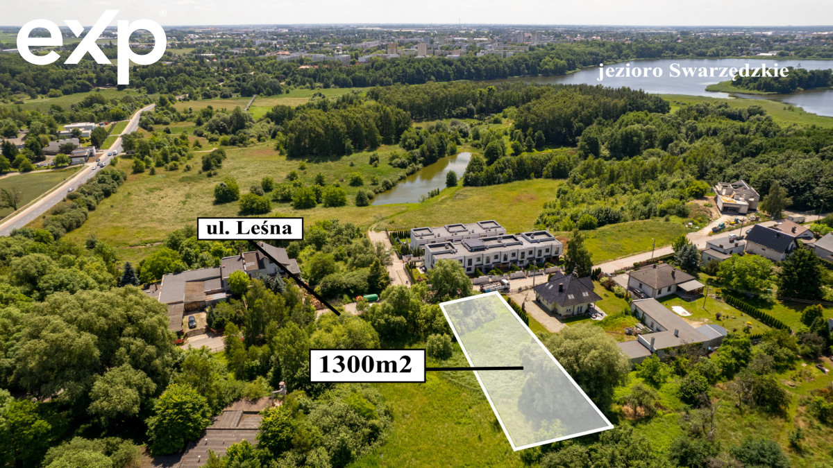 Działka (Budowlana) na sprzedaż w Gruszczyn, ul., Leśna, Gruszczyn, poznański, WIELKOPOLSKIE, Polska, 1300 m²