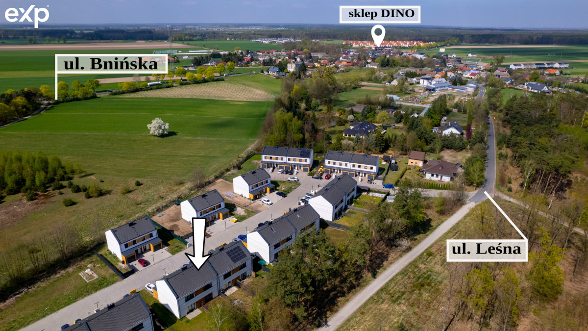 Dom (Półbliźniak) na sprzedaż w Kórnik, Kórnik, poznański, WIELKOPOLSKIE, Polska, 93 m²
