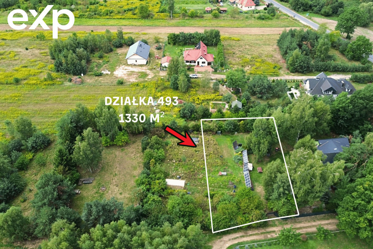 Działka (Pod zabudowę jednorodzinną) na sprzedaż w Uskorz Wielki, 56-100, Uskorz Wielki, wołowski, DOLNOŚLĄSKIE, Polska, 1330 m²