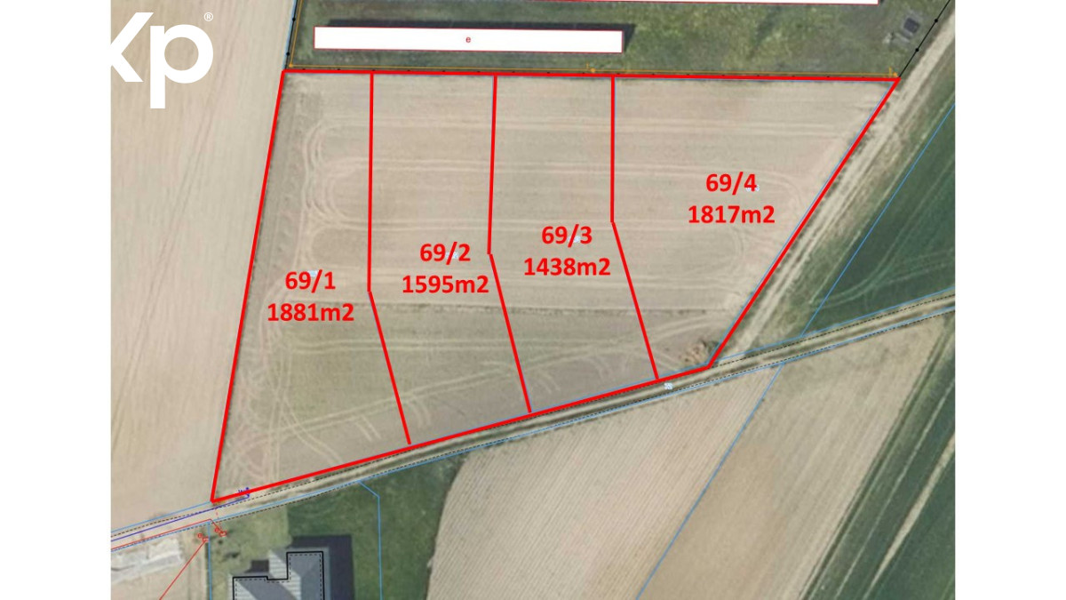 Działka (Pod zabudowę jednorodzinną) na sprzedaż w Stępocin, 62-330, Stępocin, wrzesiński, WIELKOPOLSKIE, Polska, 1881 m²