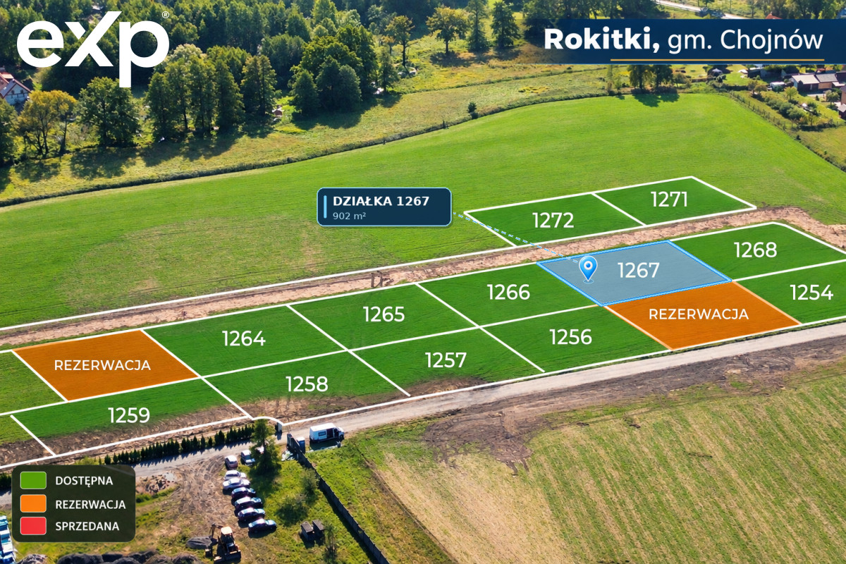 Land (For Single-Family Development) for sale in Rokitki, 59-225, Rokitki, legnicki, DOLNOŚLĄSKIE, Polska, 902 m²