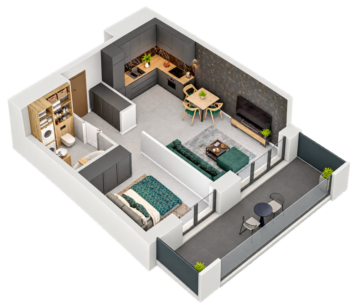 Mieszkanie na sprzedaż w Wrocław, ul., Robotnicza, Wrocław, Wrocław, DOLNOŚLĄSKIE, Polska, 42 m²
