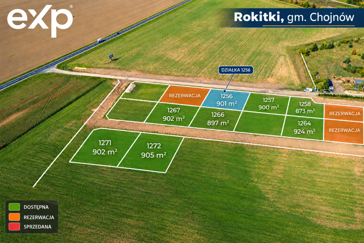 Działka (Pod zabudowę jednorodzinną) na sprzedaż w Chojnów, 59-225, Chojnów, legnicki, DOLNOŚLĄSKIE, Polska, 901 m²