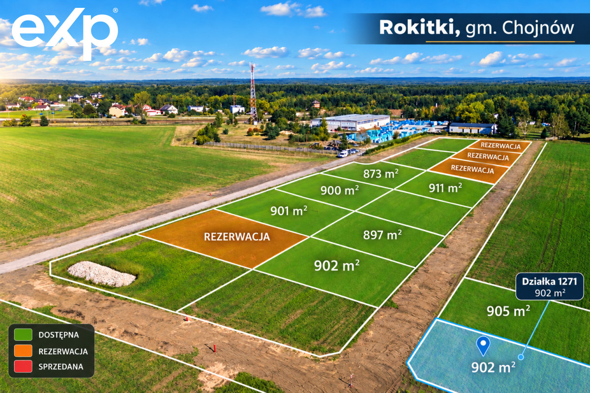Działka (Pod zabudowę jednorodzinną) na sprzedaż w Legnica, 59-220, Legnica, Legnica, DOLNOŚLĄSKIE, Polska, 902 m²