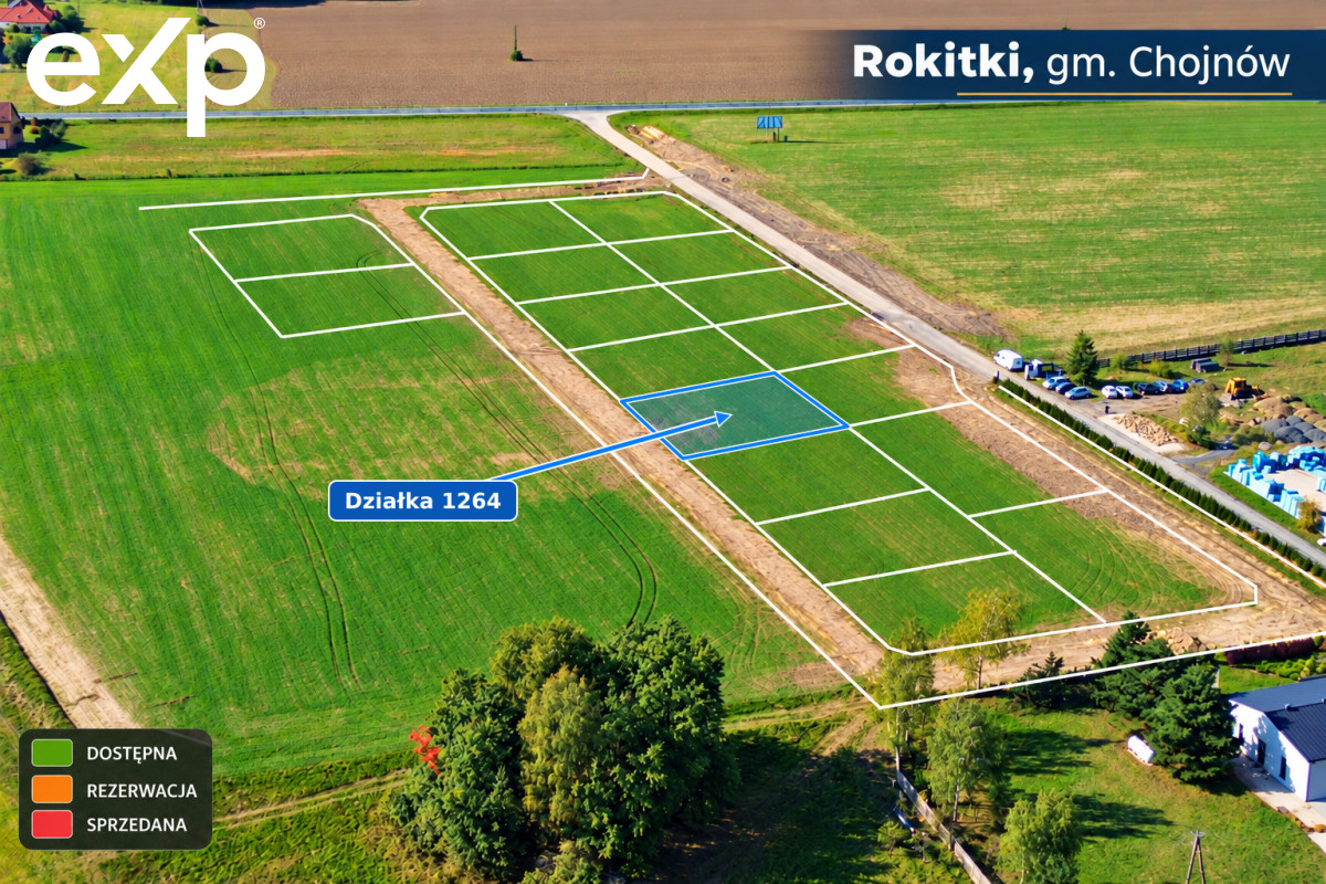 Land (For Single-Family Development) for sale in Chocianów, 59-225, Chocianów, polkowicki, DOLNOŚLĄSKIE, Polska, 924 m²