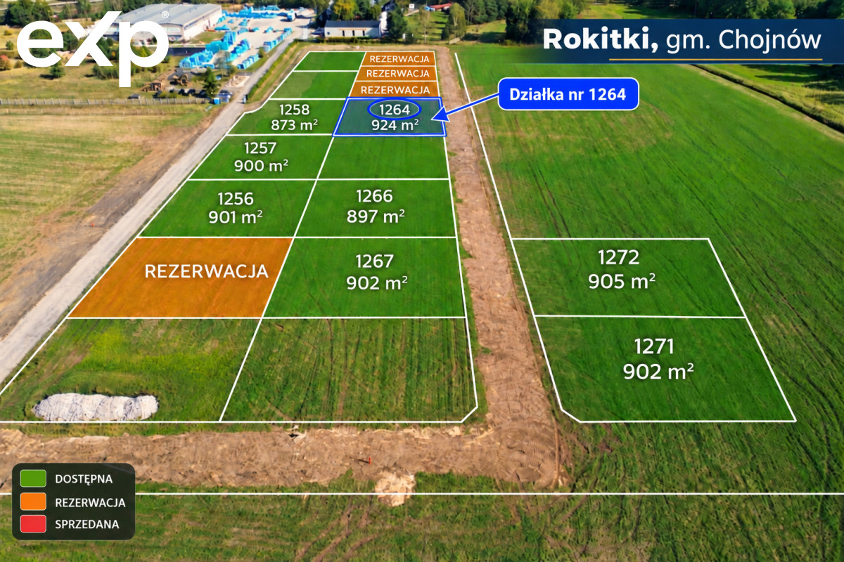 Land (For Single-Family Development) for sale in Chocianów, 59-225, Chocianów, polkowicki, DOLNOŚLĄSKIE, Polska, 924 m²