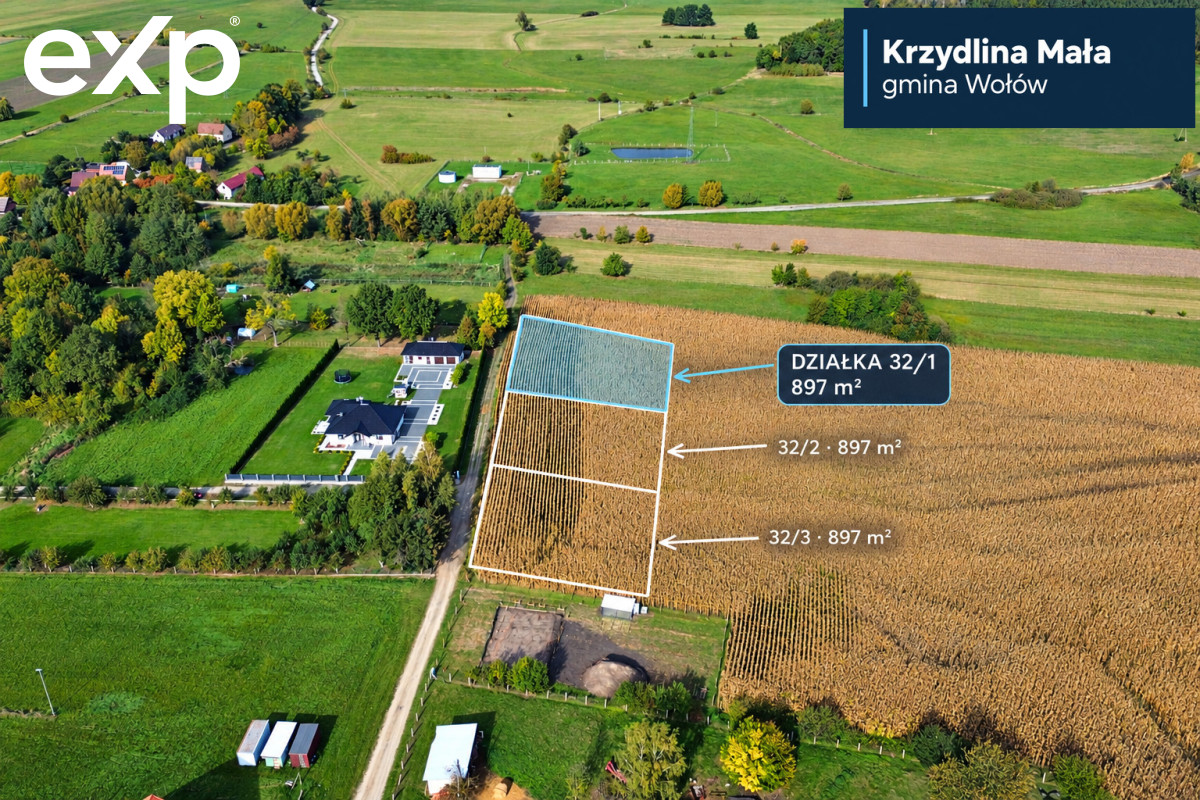 Działka (Pod zabudowę jednorodzinną) na sprzedaż w Lubiąż, 56-100, Lubiąż, wołowski, DOLNOŚLĄSKIE, Polska, 897 m²