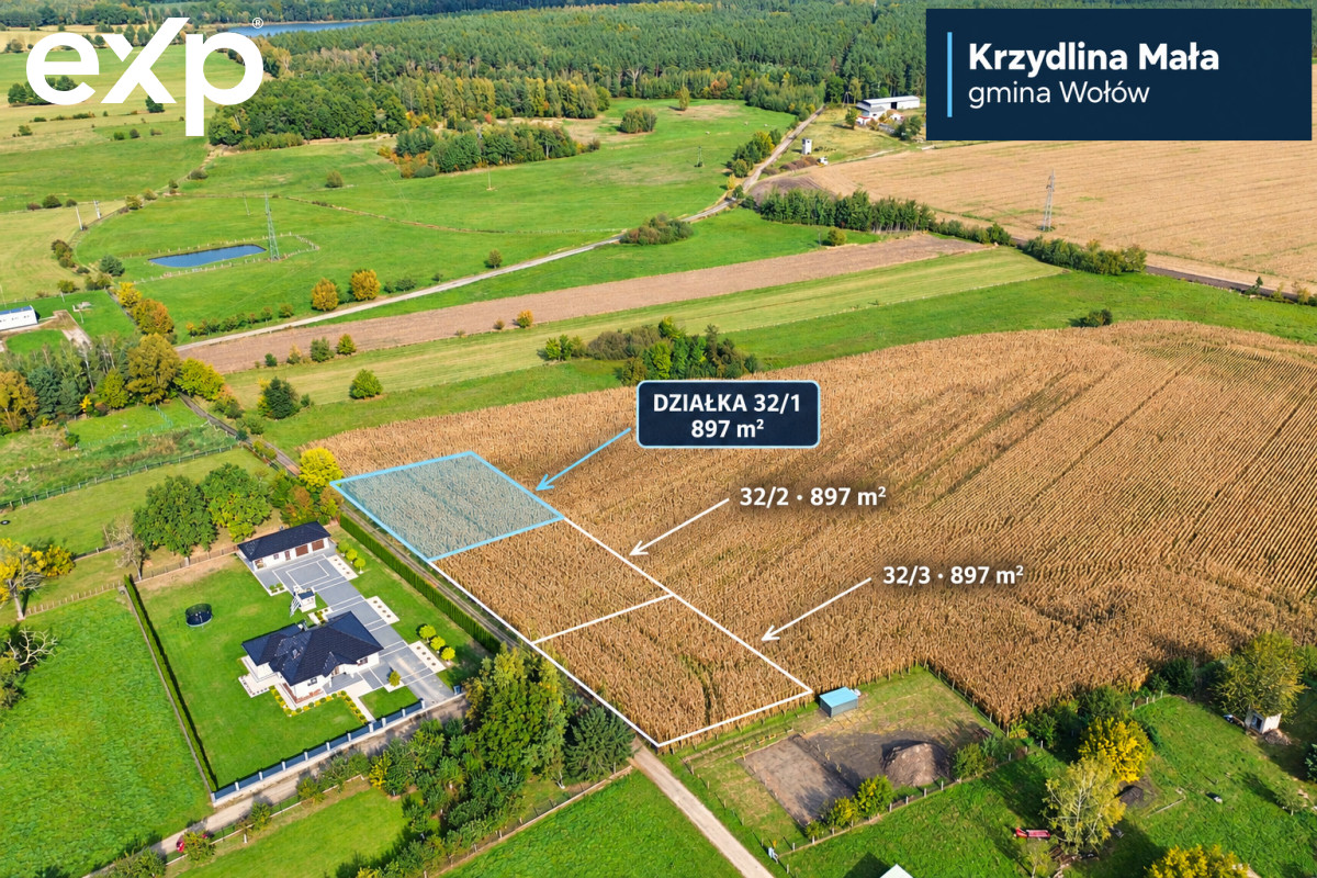 Działka (Pod zabudowę jednorodzinną) na sprzedaż w Lubiąż, 56-100, Lubiąż, wołowski, DOLNOŚLĄSKIE, Polska, 897 m²