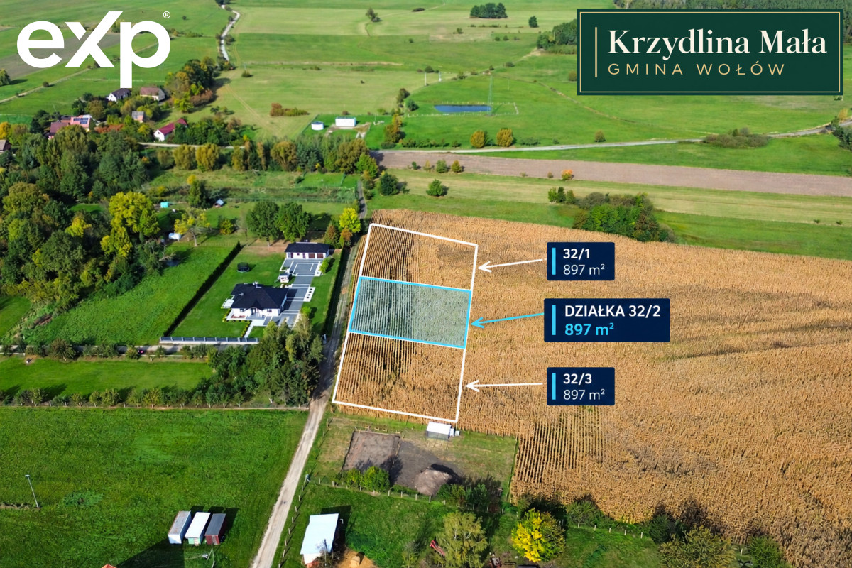 Land (For Single-Family Development) for sale in Malczyce, Malczyce, średzki, DOLNOŚLĄSKIE, Polska, 897 m²