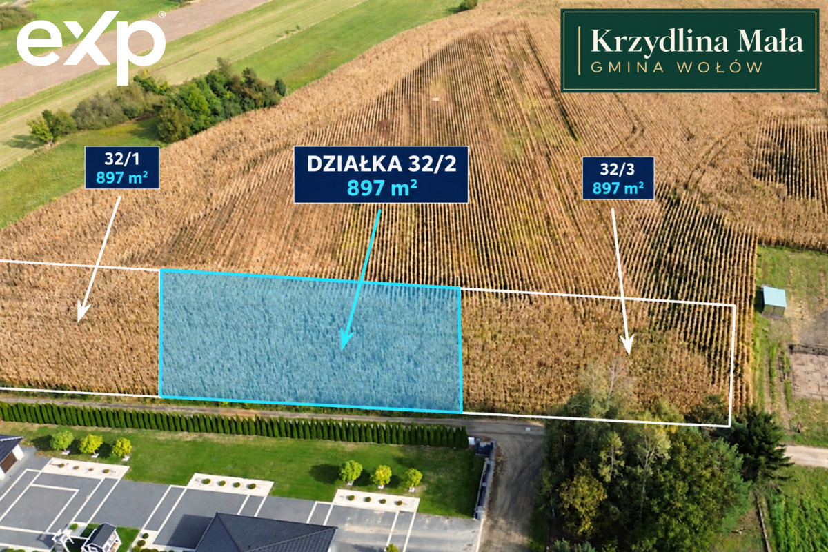 Land (For Single-Family Development) for sale in Malczyce, Malczyce, średzki, DOLNOŚLĄSKIE, Polska, 897 m²