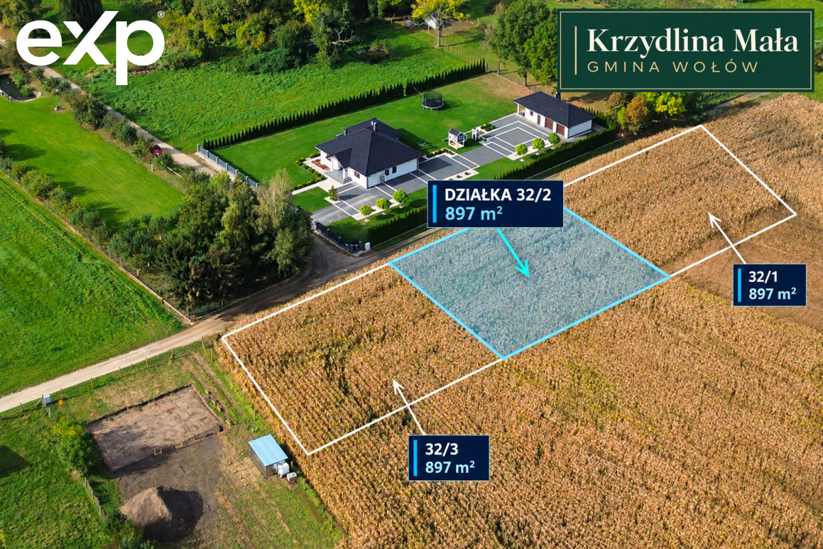 Land (For Single-Family Development) for sale in Malczyce, Malczyce, średzki, DOLNOŚLĄSKIE, Polska, 897 m²