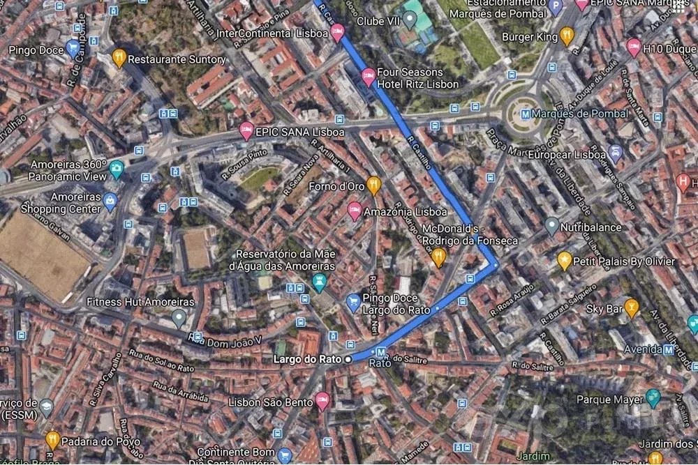 Building situated on Largo do Rato, with a proposed footprint of 775 m² 85506152 image 13