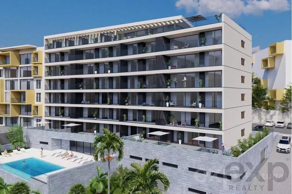 T2 com piscina e vista de mar, Funchal, Madeira!