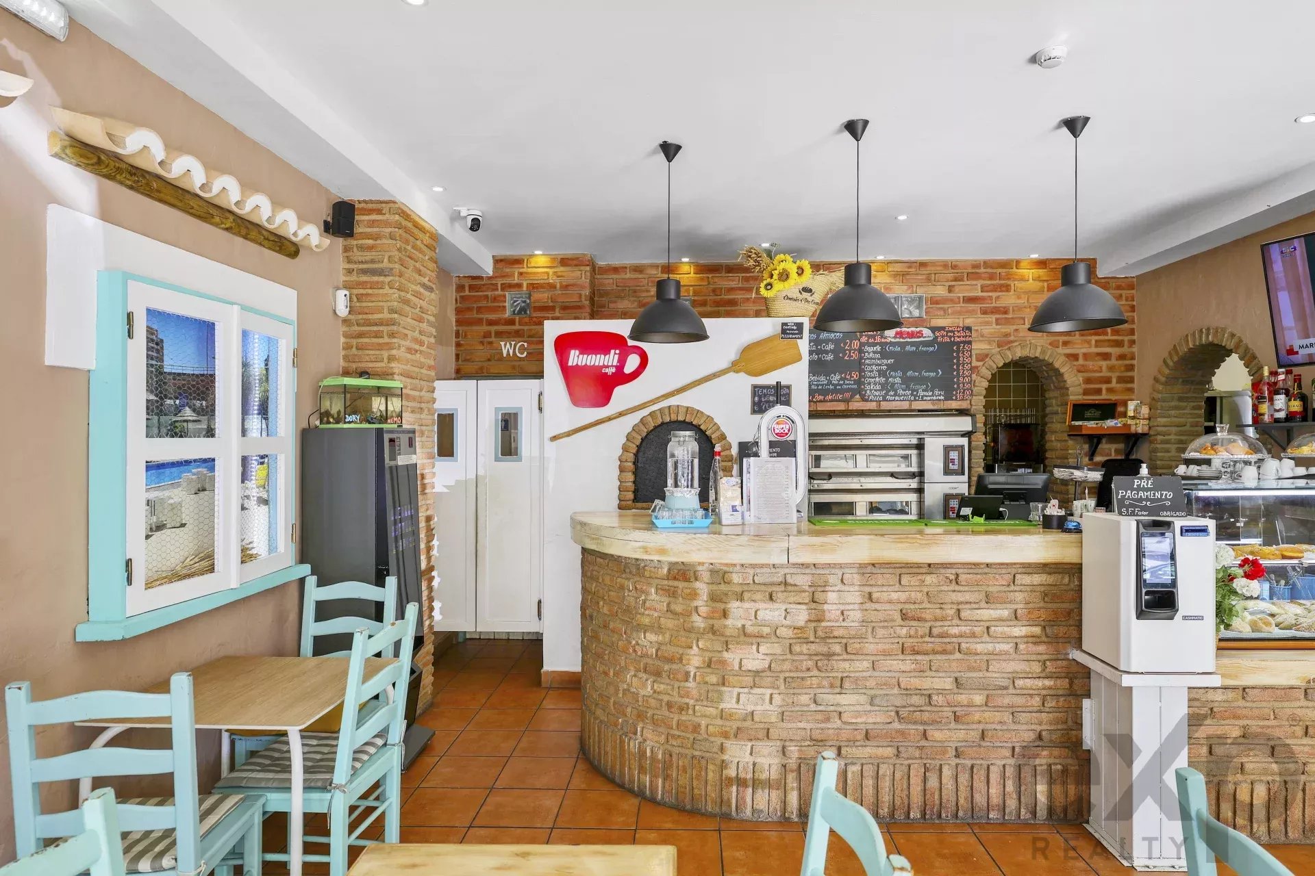 Pasteleria E Pizzeria, Terraço, Parking Praia 300 M