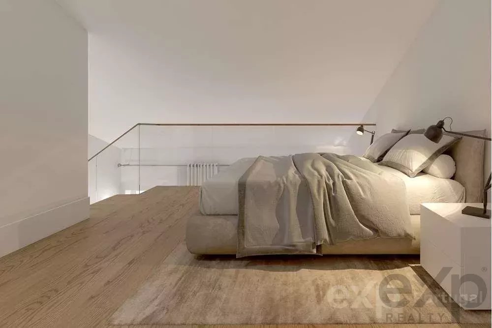 Apartamento T1(Loft) com Terraço e vista para o Rio Douro em Vila Nova de Gaia - Fervença Palace