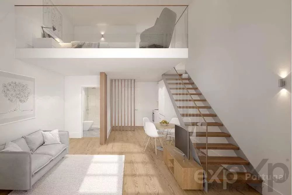 Apartamento T1(Loft) com Terraço e vista para o Rio Douro em Vila Nova de Gaia - Fervença Palace