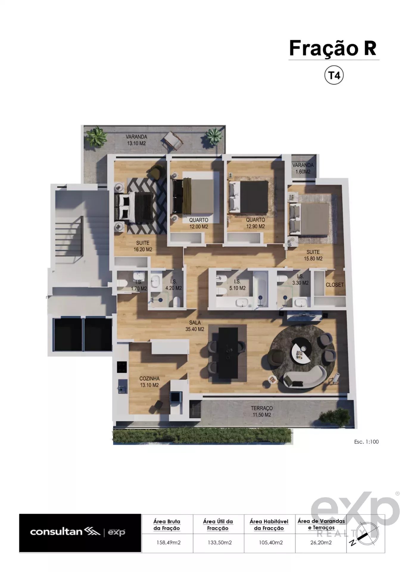 Apartment T4 Penthouse, Cacilhas, ALMADA 85507051 image 12