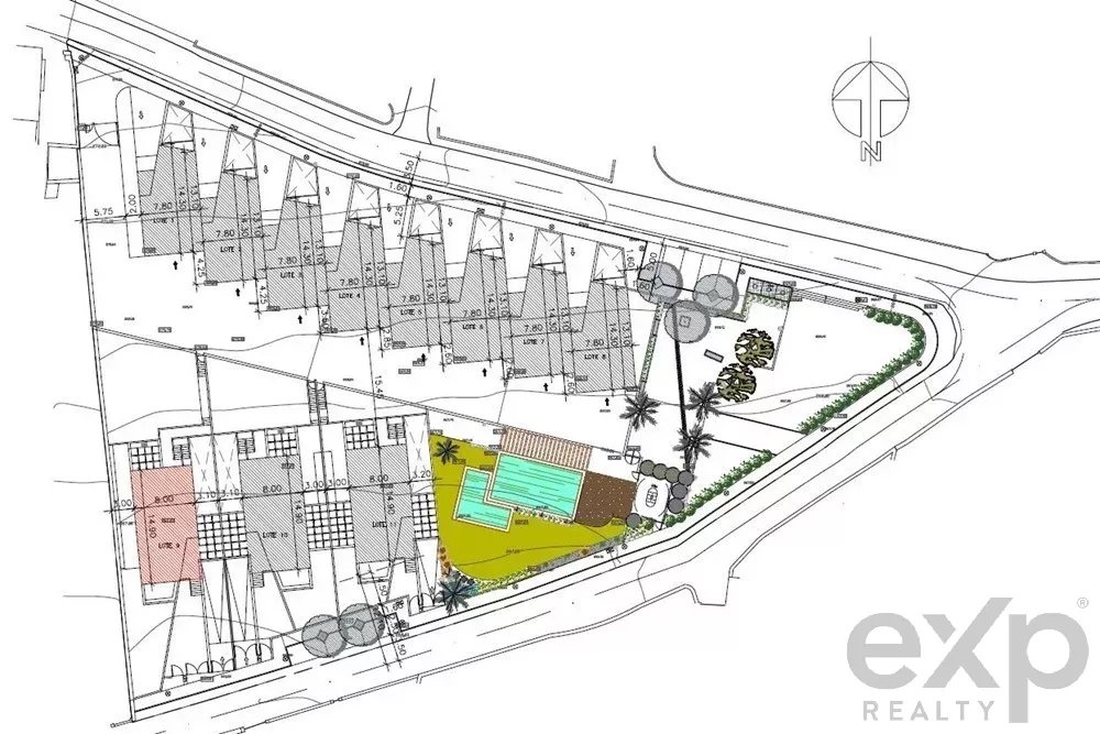 Terreno com licença totalmente aprovada para construção de moradia V4 com piscina comum em São Brás de Alportel.