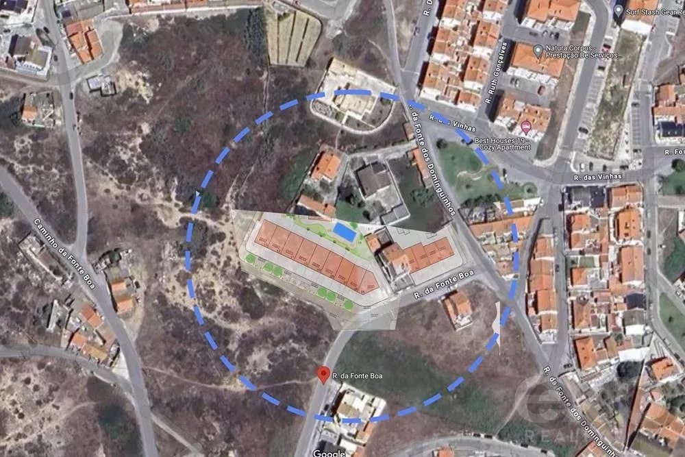 Loteamento 13 moradias - projecto aprovado 500m mar