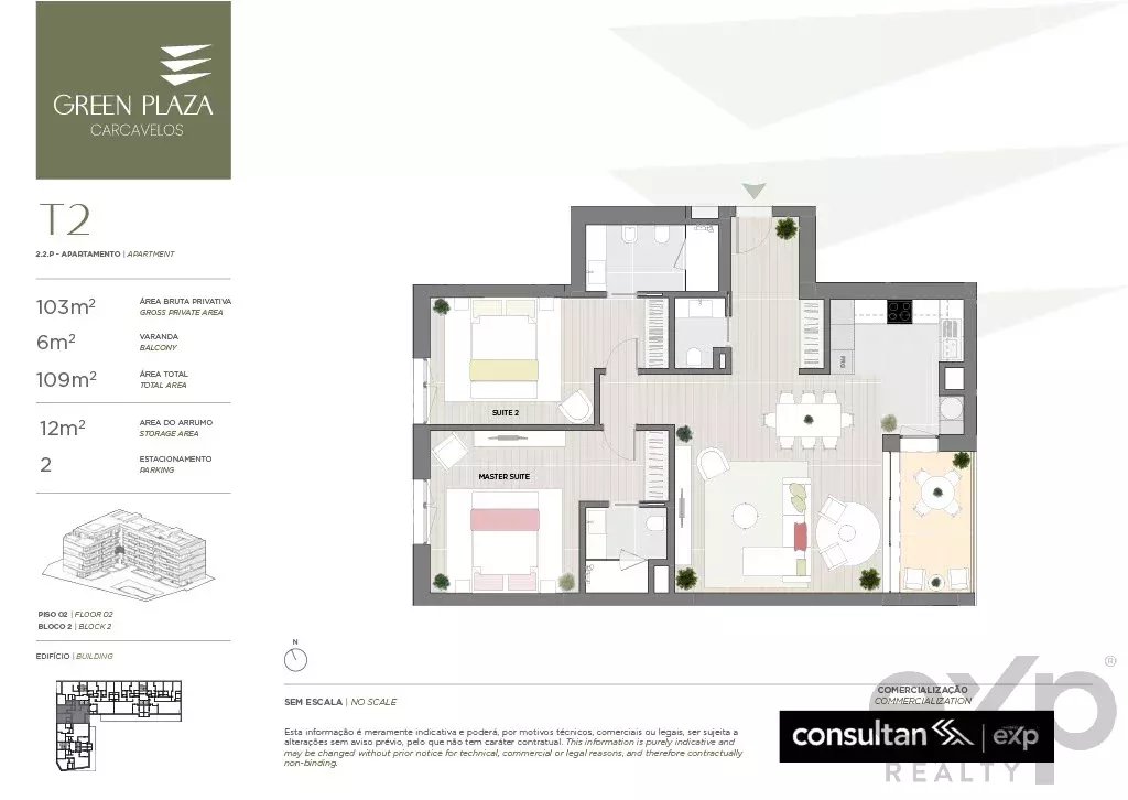 T2 Apartment, Carcavelos, Cascais 85948405 image 18