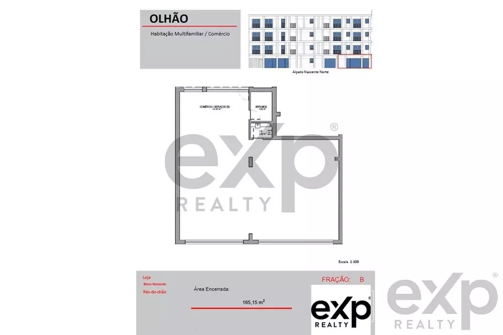 Espaço Comercial e de Serviços