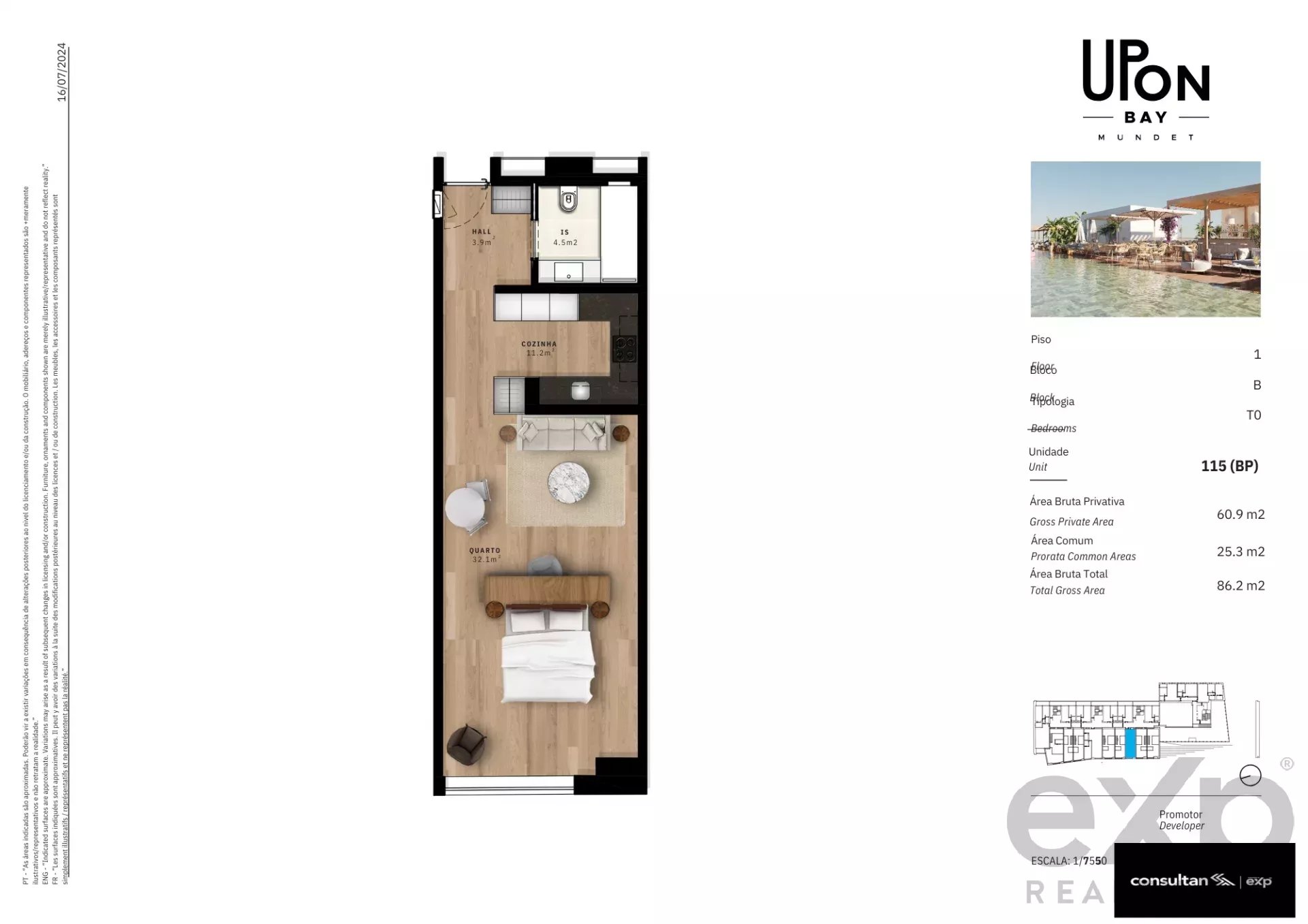 Apartment T0 / Studio, SEIXAL 85949151 image 23