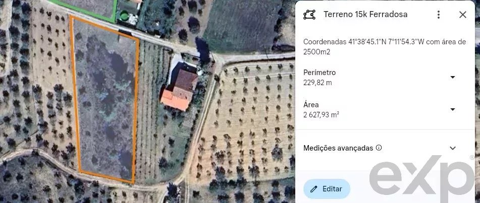 Terreno Rústico na Bouça, Mirandela
