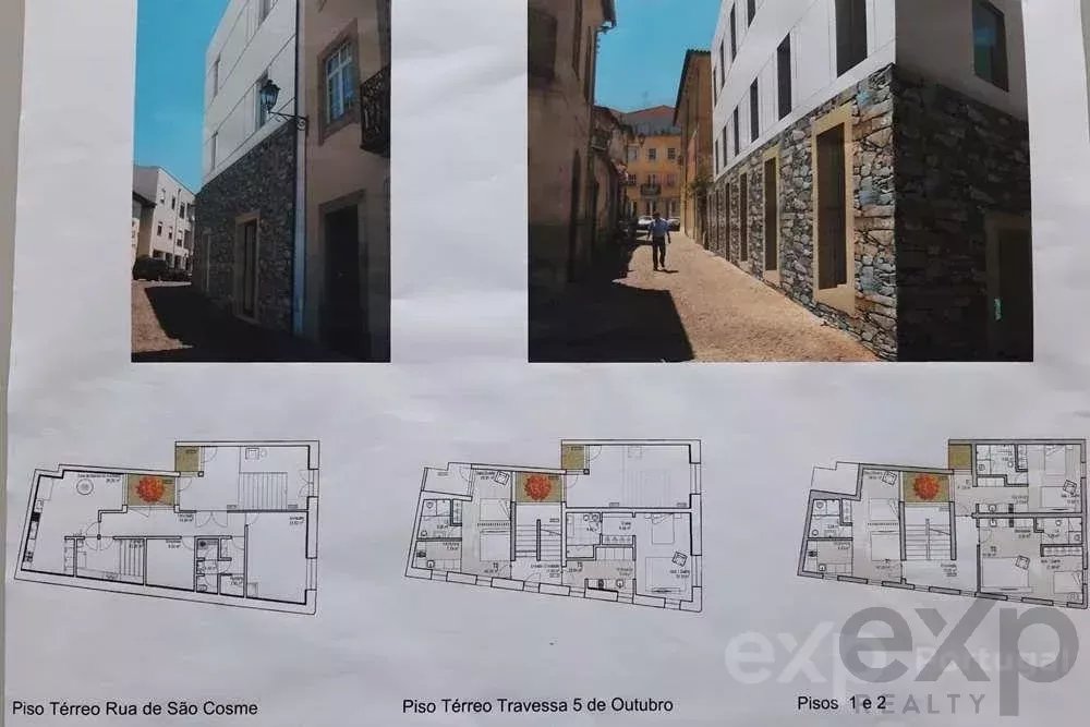 Projeto com licença de construção no centro histórico de Mirandela