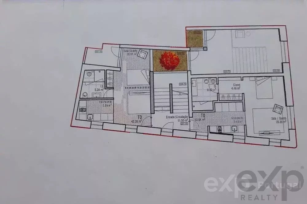 Projeto com licença de construção no centro histórico de Mirandela