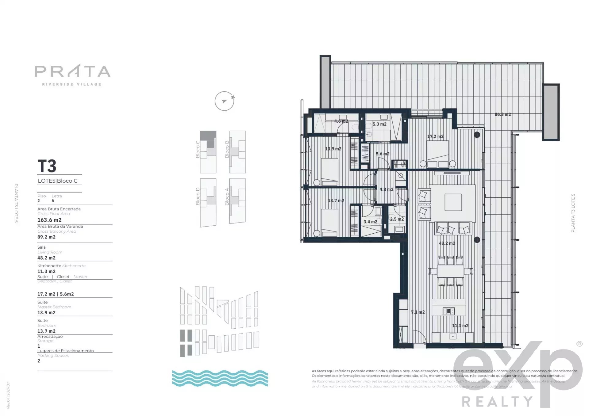 Apartamento T3 - SOUTH C2A - Marvila