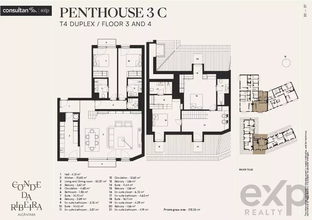 Penthouse T4 Duplex - Alcântara 86159514 image 13