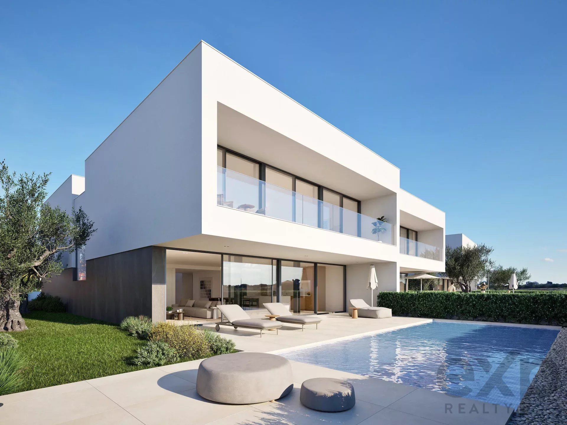Villa moderna em Lagos com 4 quartos e piscina magnífica