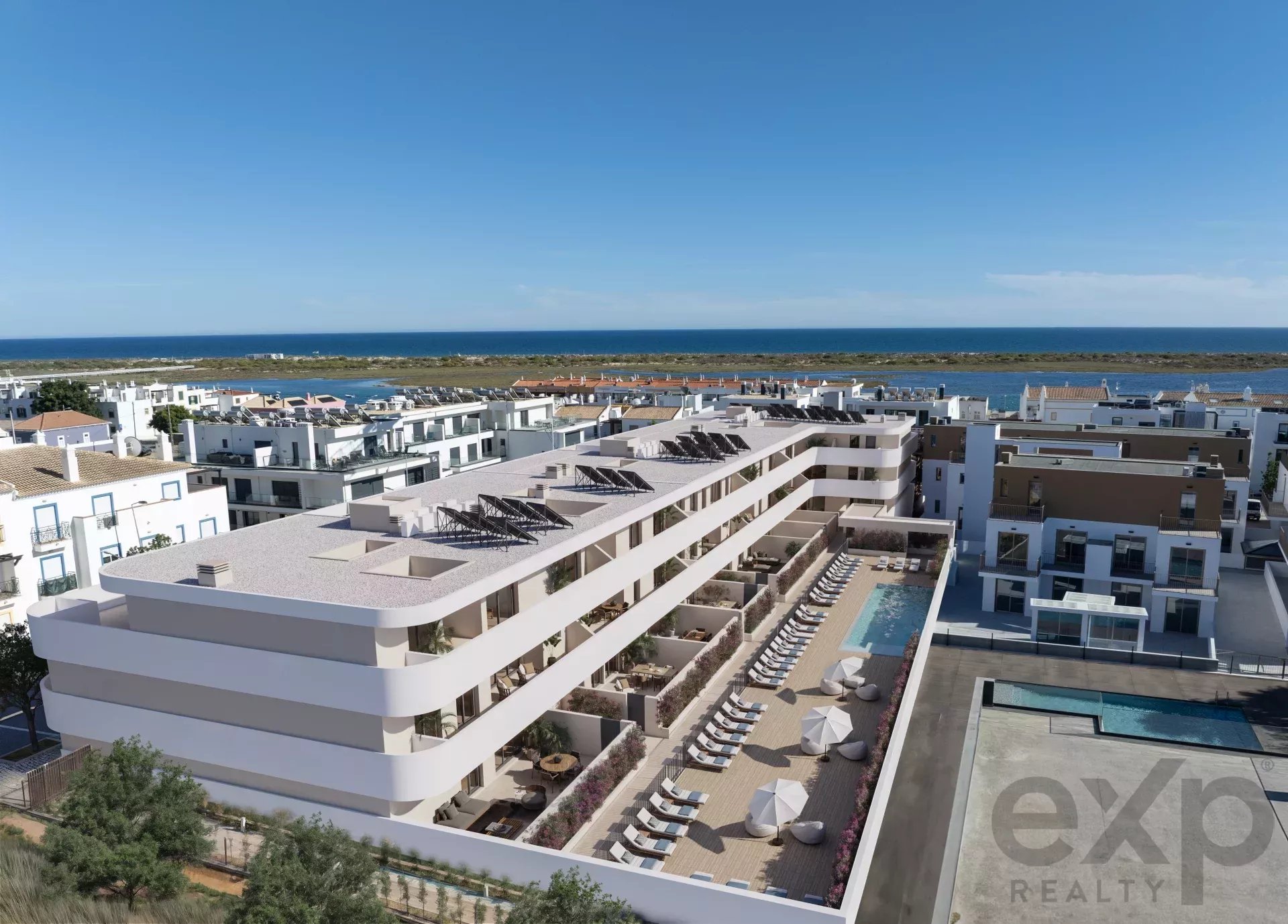 Apartamento T2 na praia, Cabanas Village, Conceição e Cabanas de Tavira, Faro.